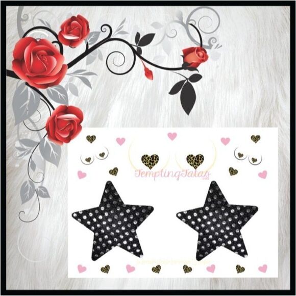 💋 Nipple Covers ❤️ Sexy Pasties 🔥 Breast Petals - Picture 3 of 9